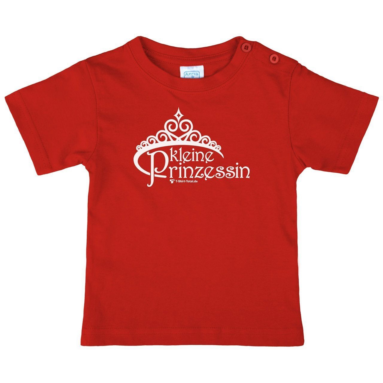 Kleine Prinzessin Kinder T-Shirt rot 92