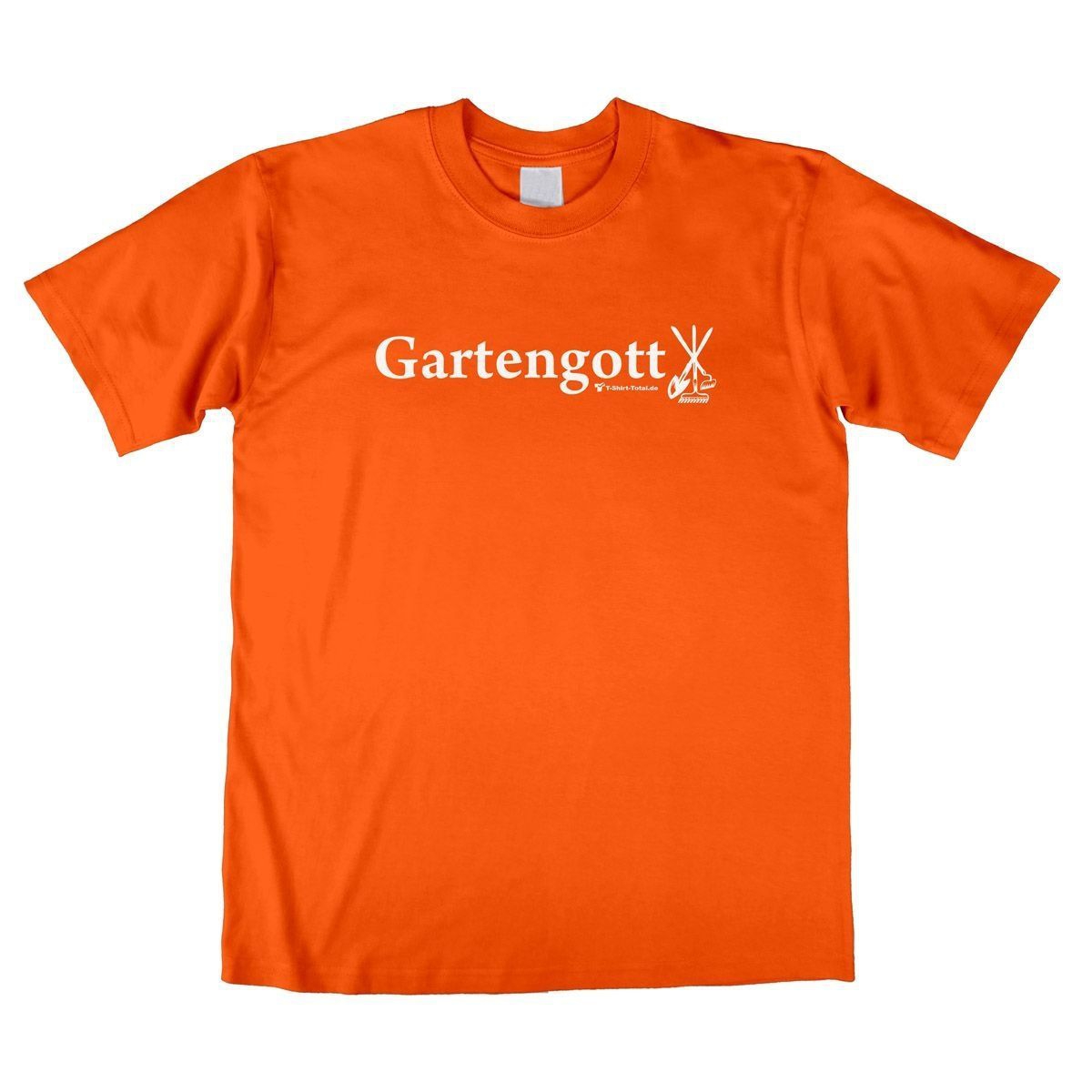Gartengott Unisex T-Shirt orange Extra Large