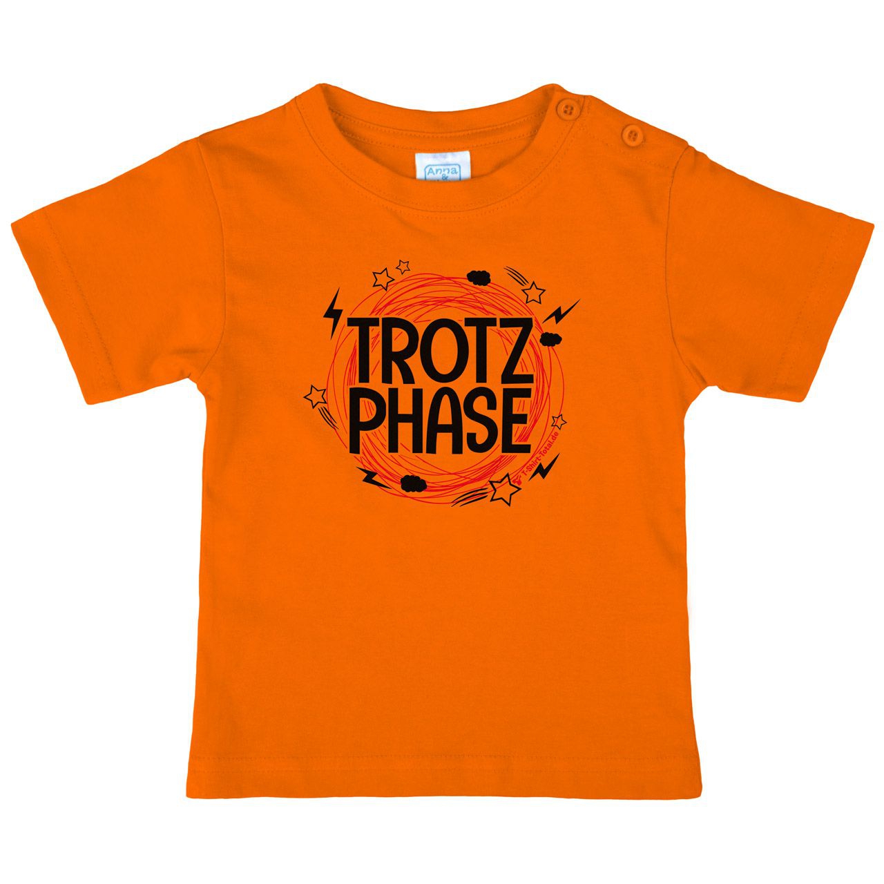 Trotzphase Kinder T-Shirt orange 104