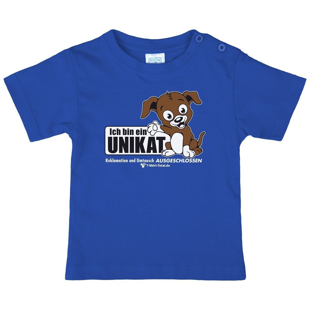Unikat Kinder T-Shirt royal 98
