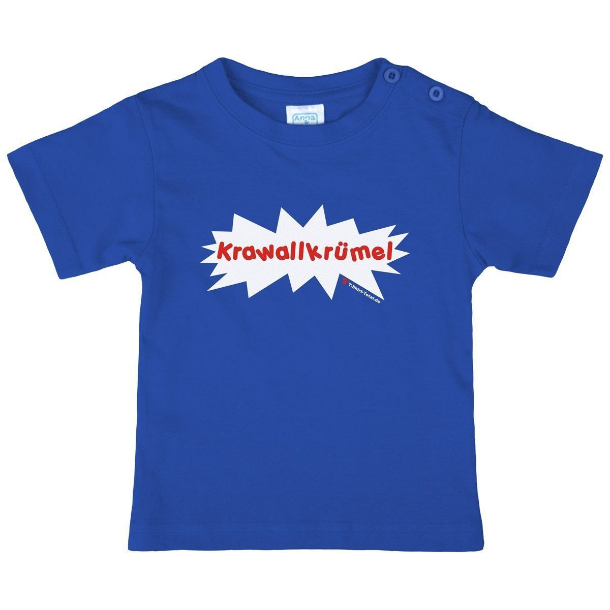 Krawallkrümel Kinder T-Shirt royal 134 / 140