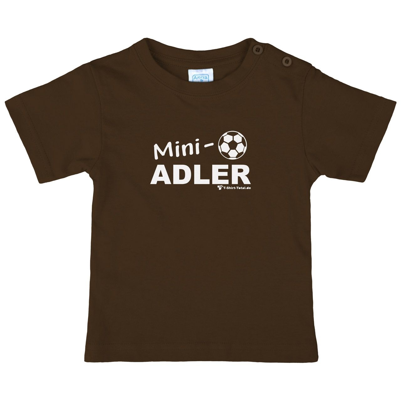 Mini Adler Kinder T-Shirt braun 146 / 152