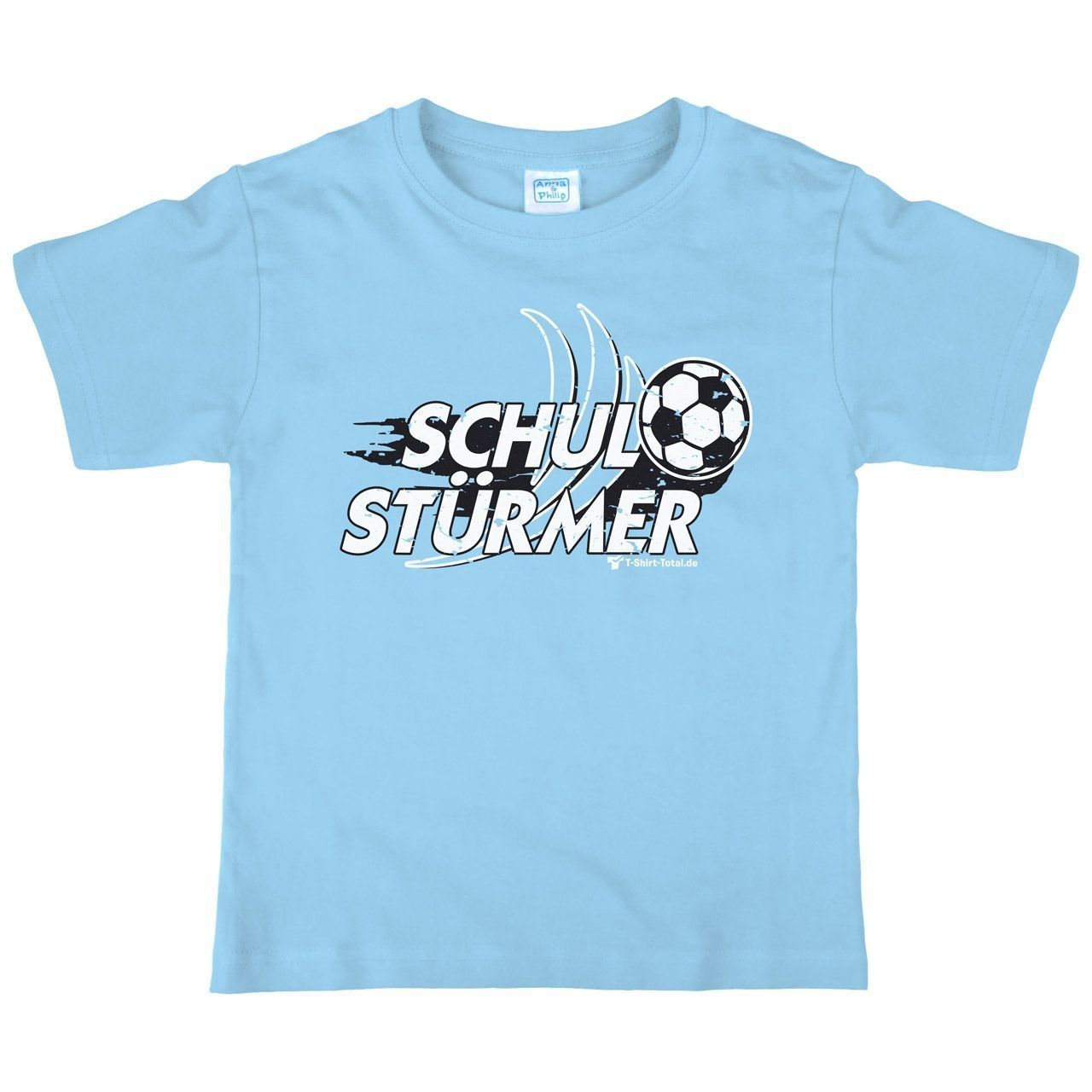 Schulstürmer Kinder T-Shirt hellblau 110 / 116