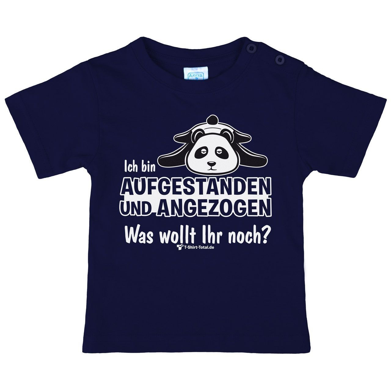 Angezogen Kinder T-Shirt navy 146 / 152