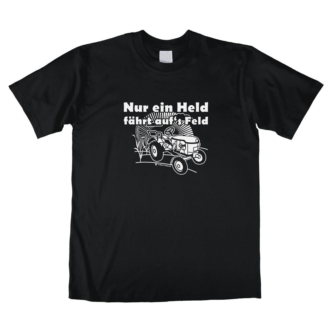 Held Feld Unisex T-Shirt schwarz Extra Small