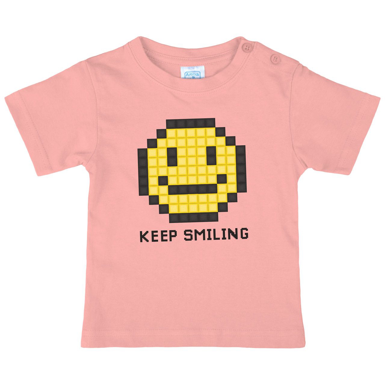 Keep smiling Kinder T-Shirt rosa 56 / 62