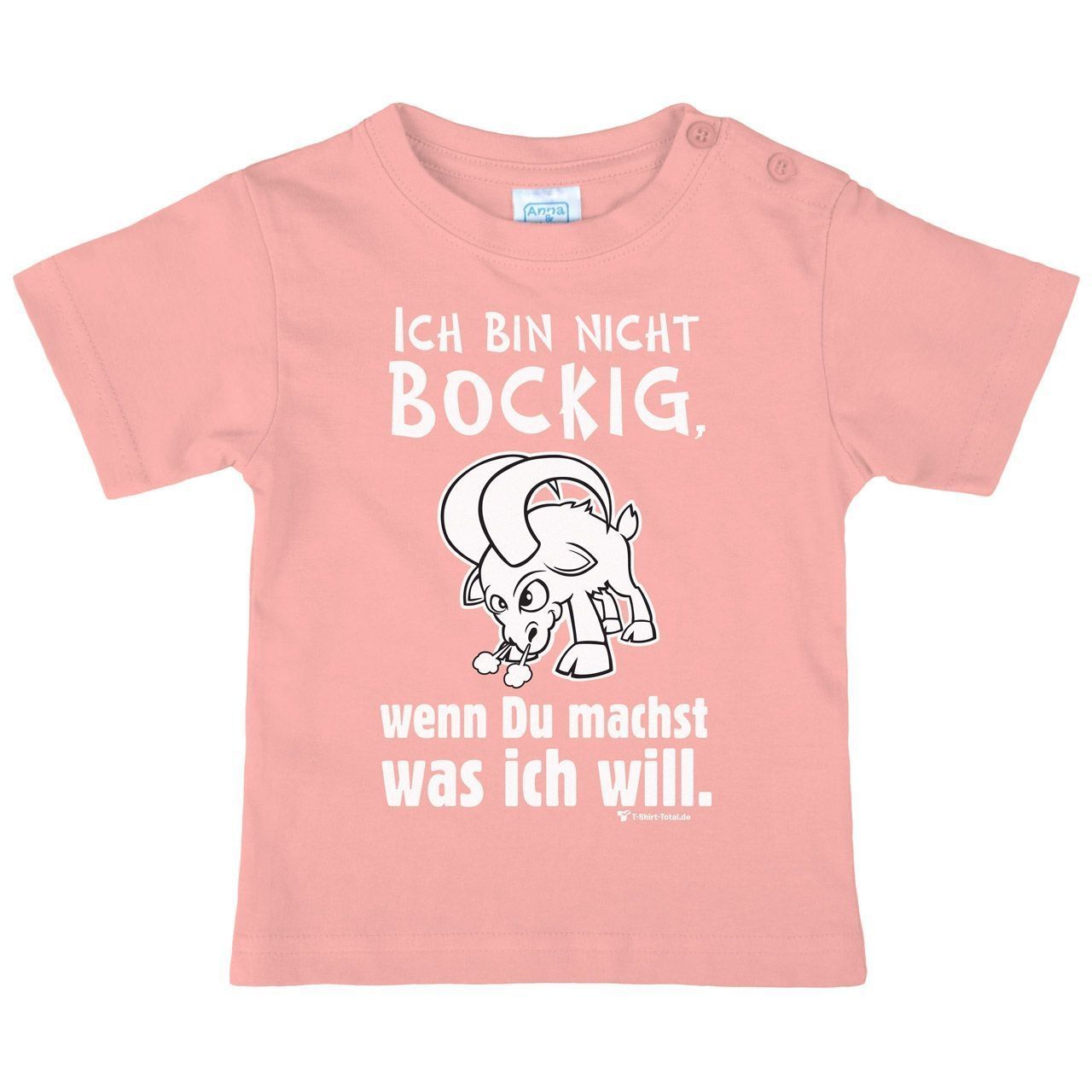 Nicht bockig Kinder T-Shirt rosa 104