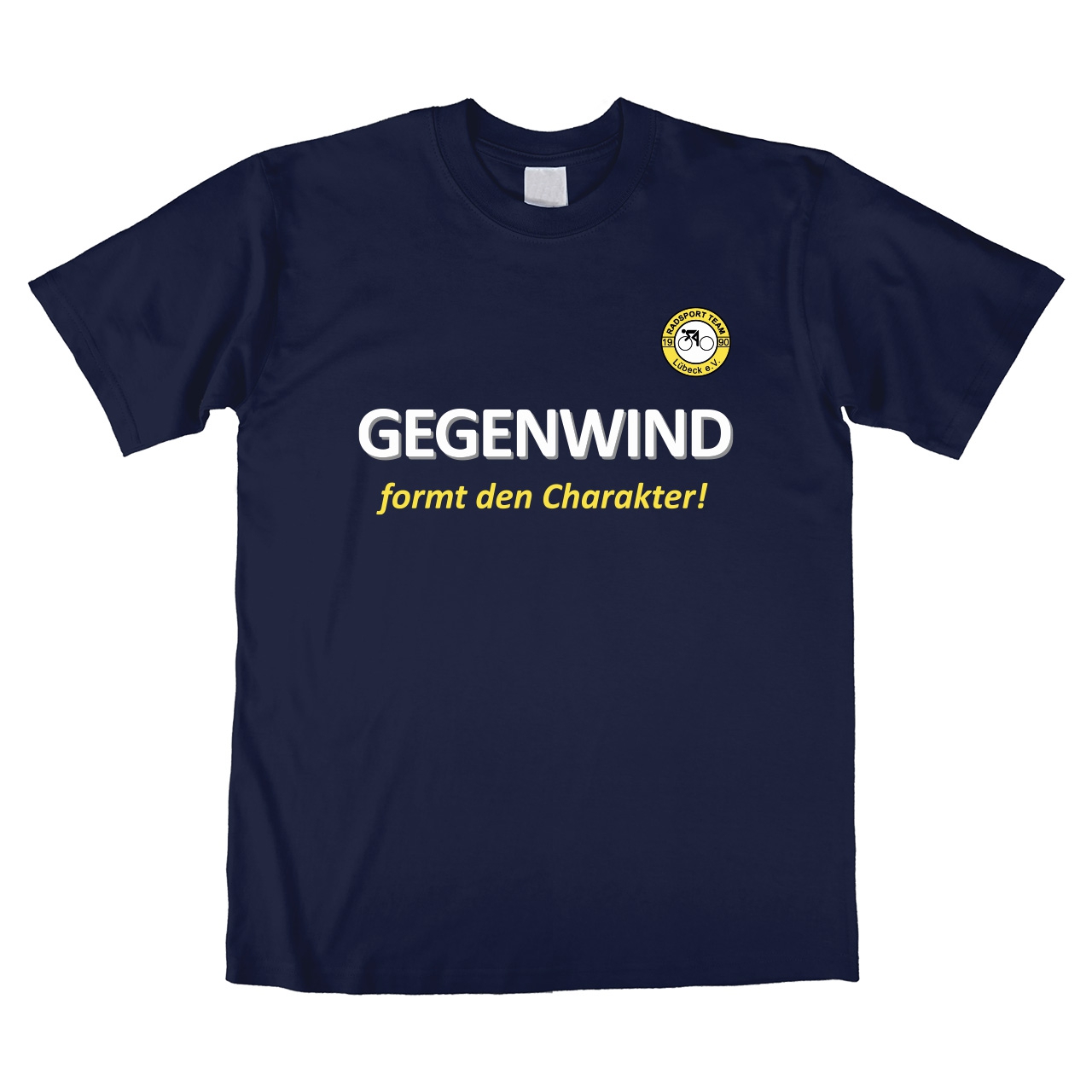 RST Gegenwind Unisex T-Shirt navy Small