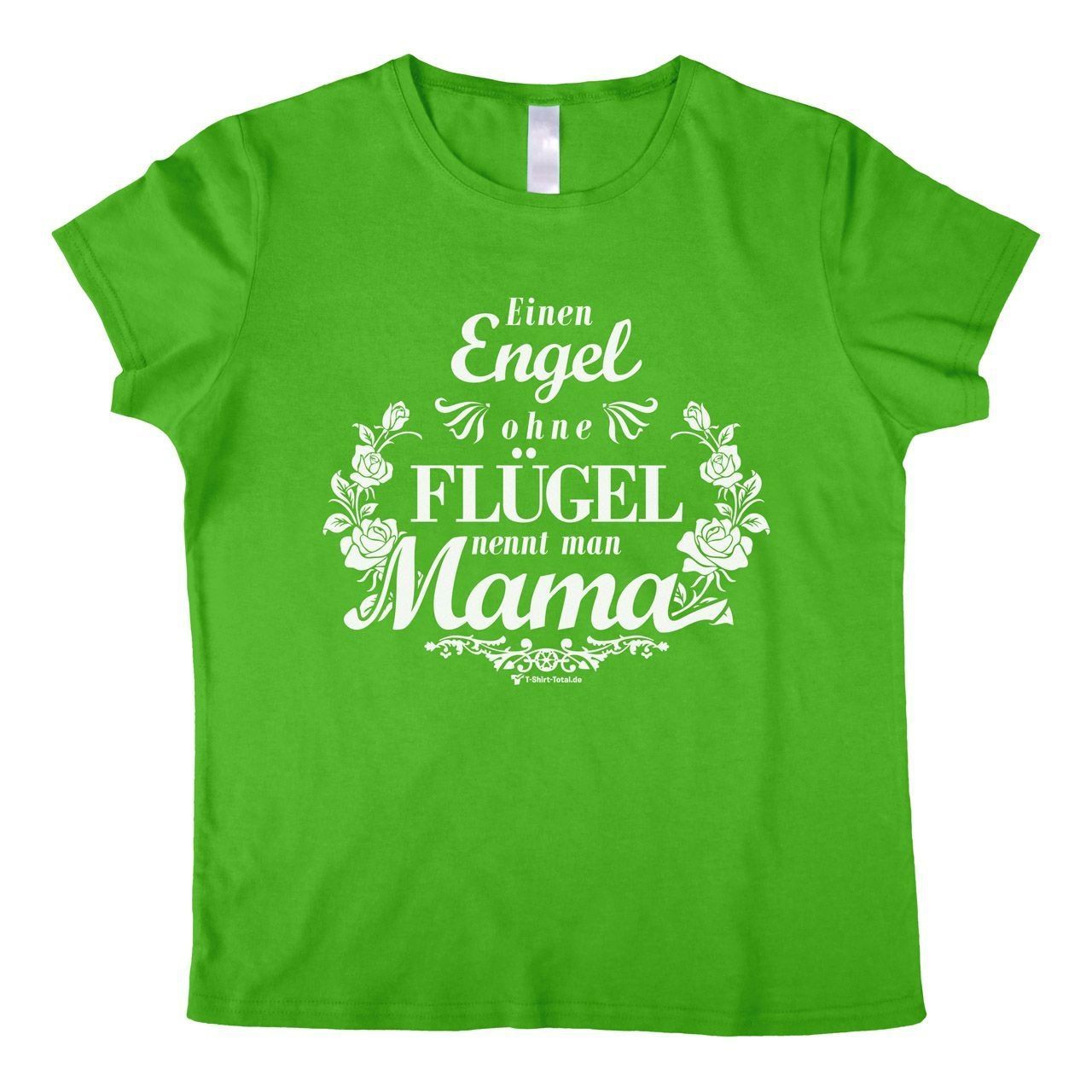 Mama ohne Flügel Woman T-Shirt grün Small