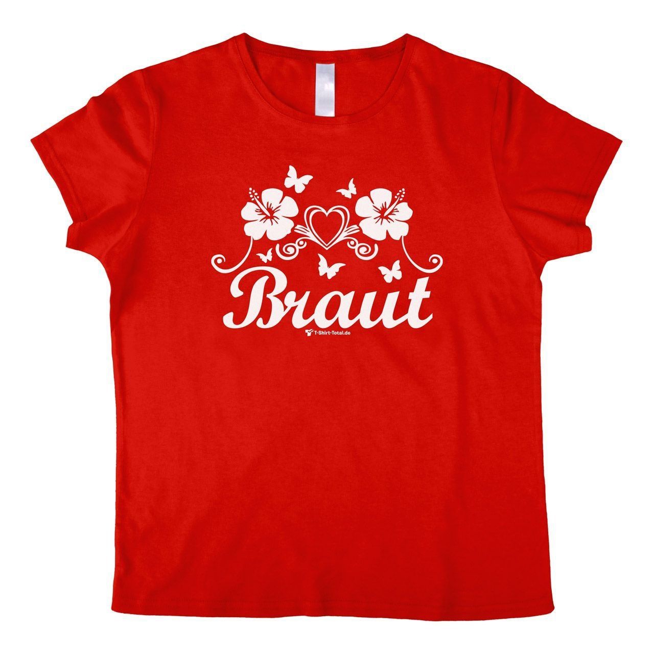 Die Braut Woman T-Shirt rot Extra Large