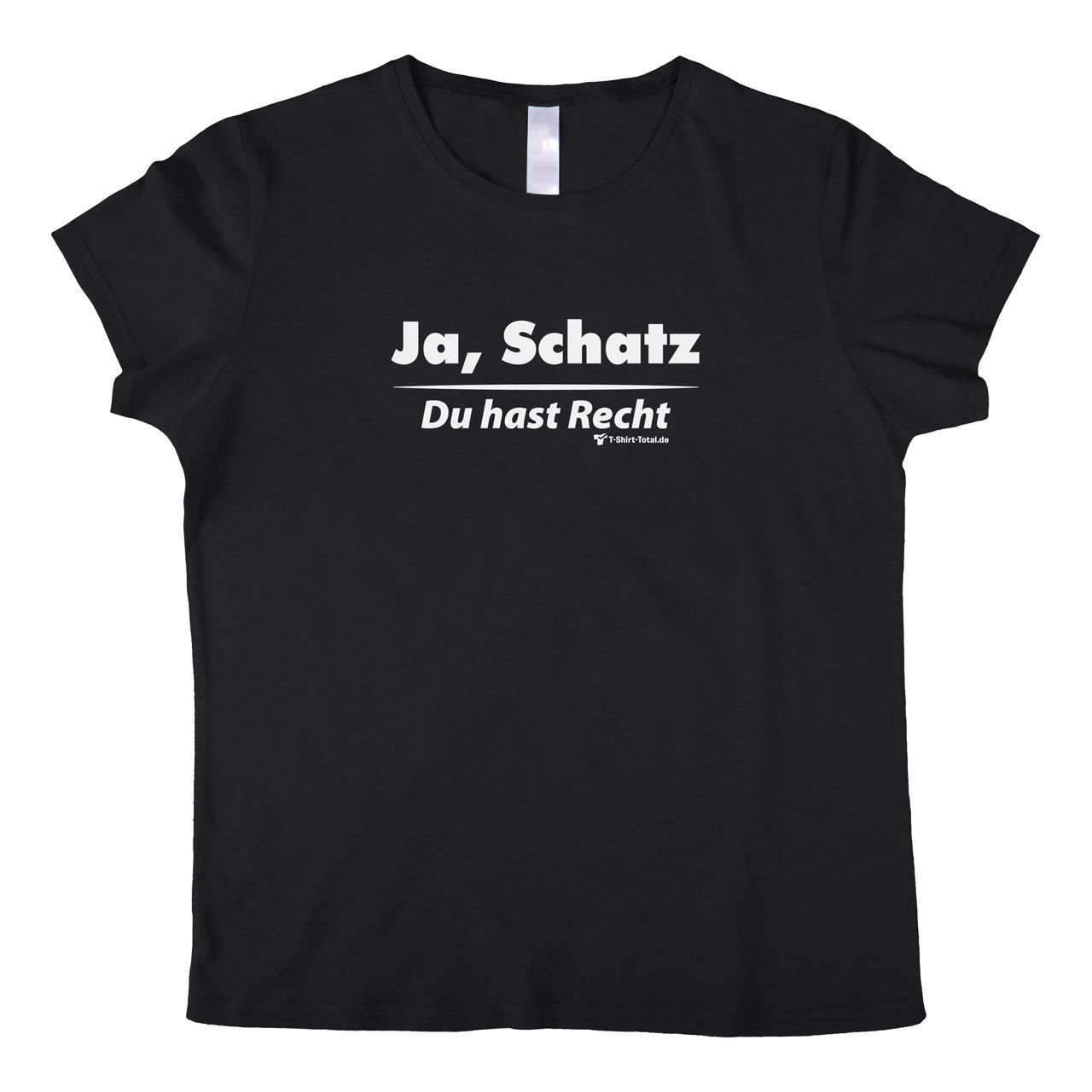 Ja Schatz Woman T-Shirt schwarz Small