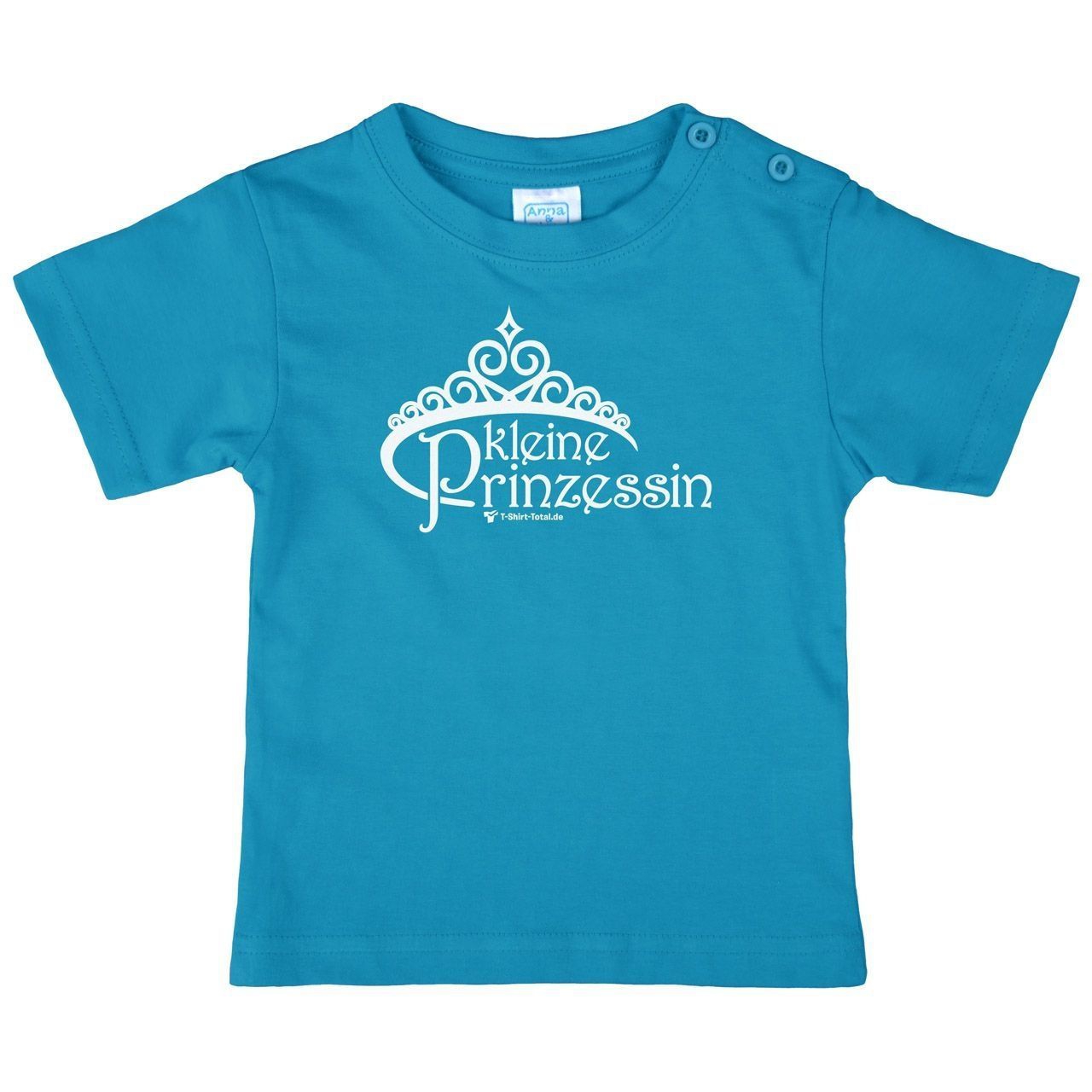 Kleine Prinzessin Kinder T-Shirt türkis 92
