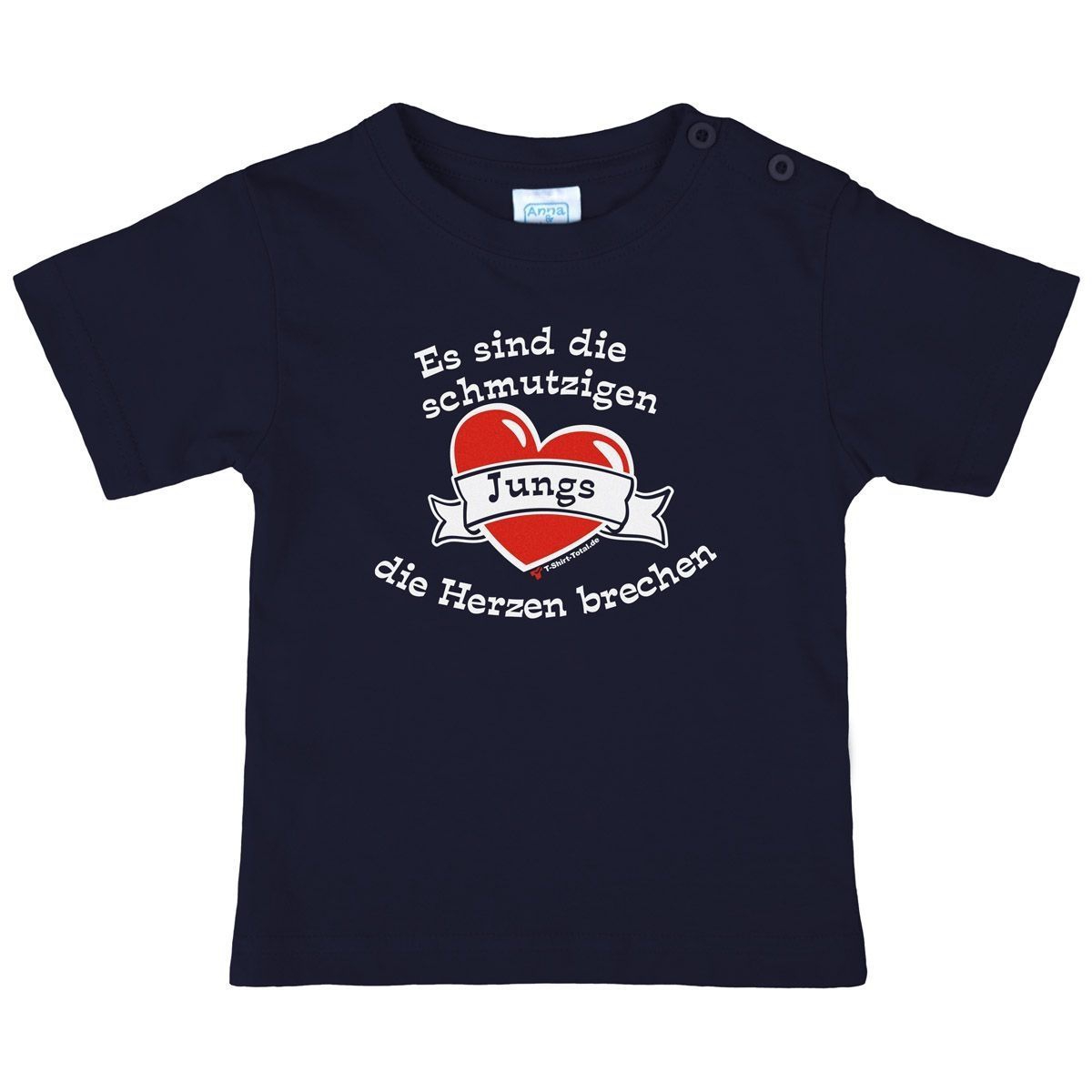 Schmutzige Jungs Kinder T-Shirt navy 98