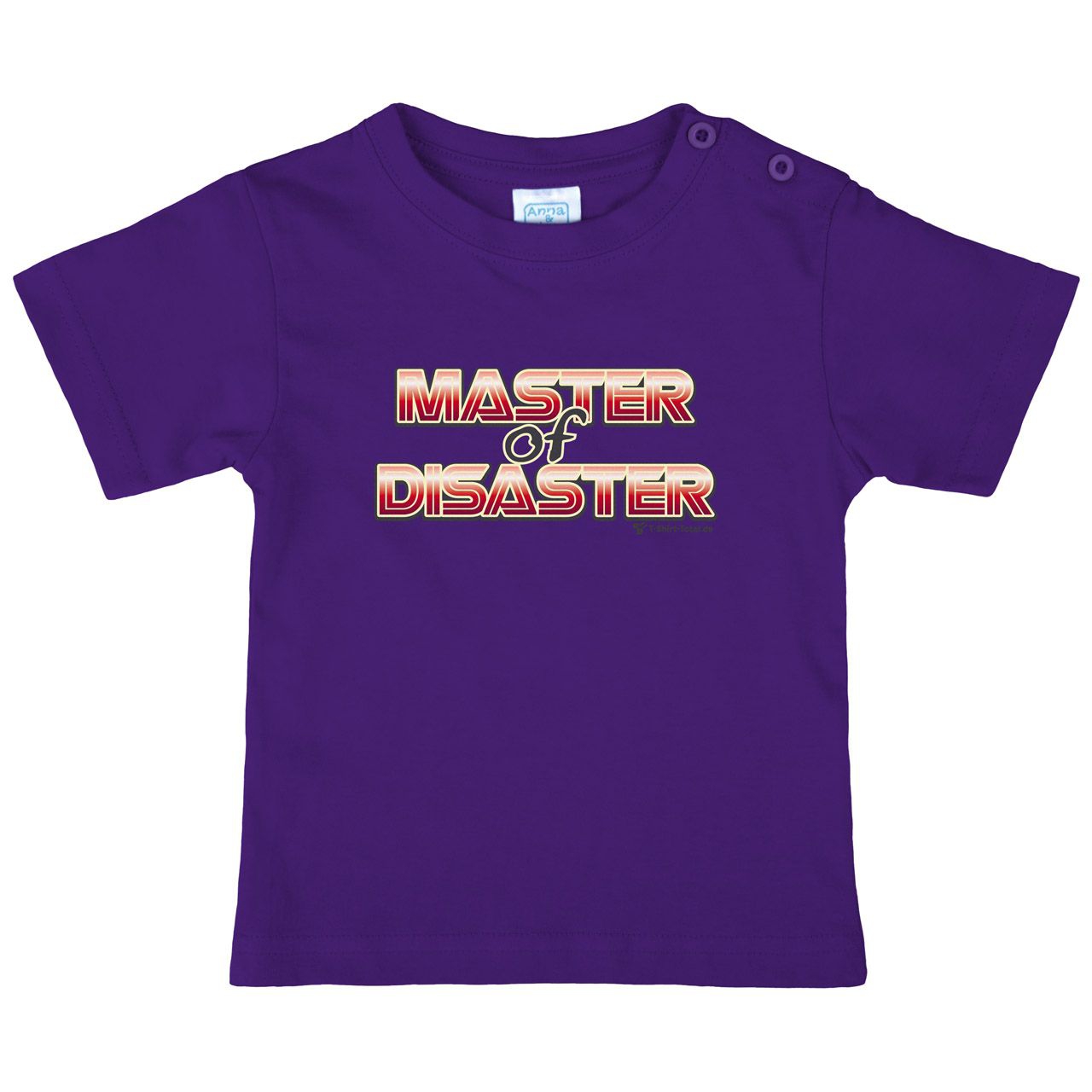 Master of Disaster Kinder T-Shirt lila 104
