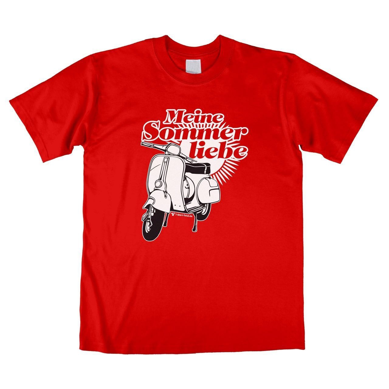 Meine Sommerliebe Unisex T-Shirt rot Large