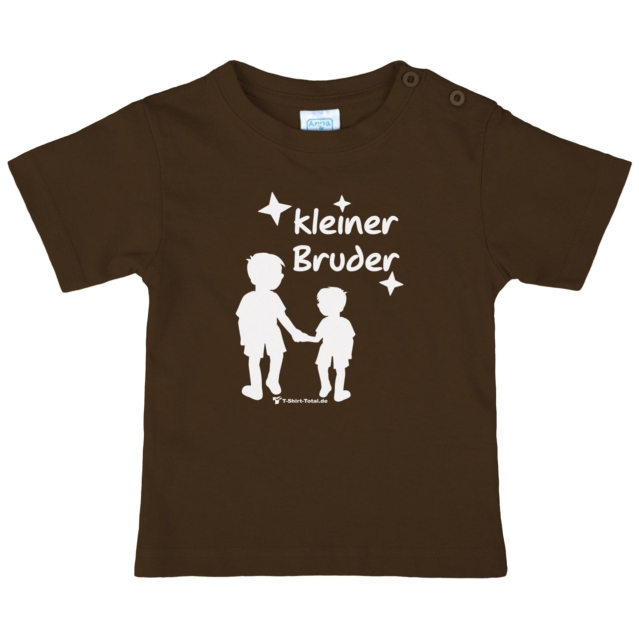 Kleiner Bruder JJ Kinder T-Shirt braun 68 / 74