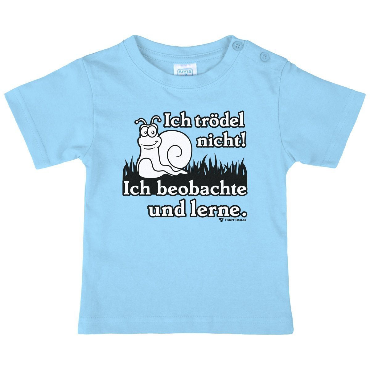 Trödel nicht Kinder T-Shirt hellblau 104