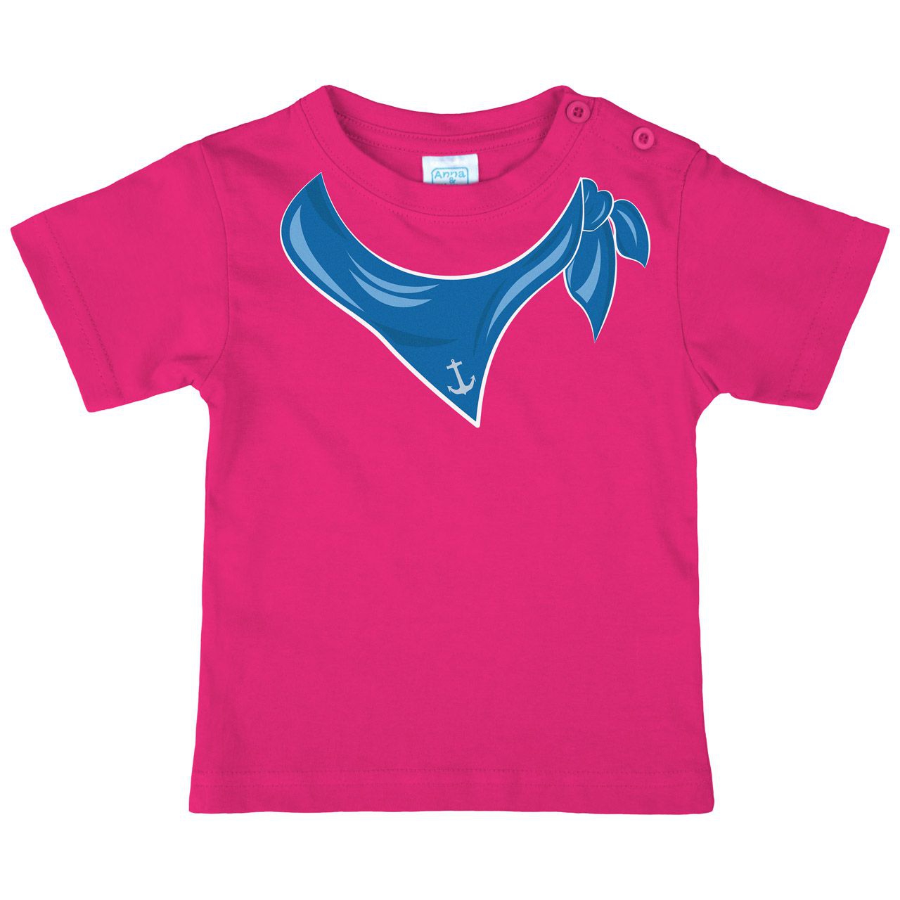 Halstuch Anker Junge Kinder T-Shirt pink 68 / 74