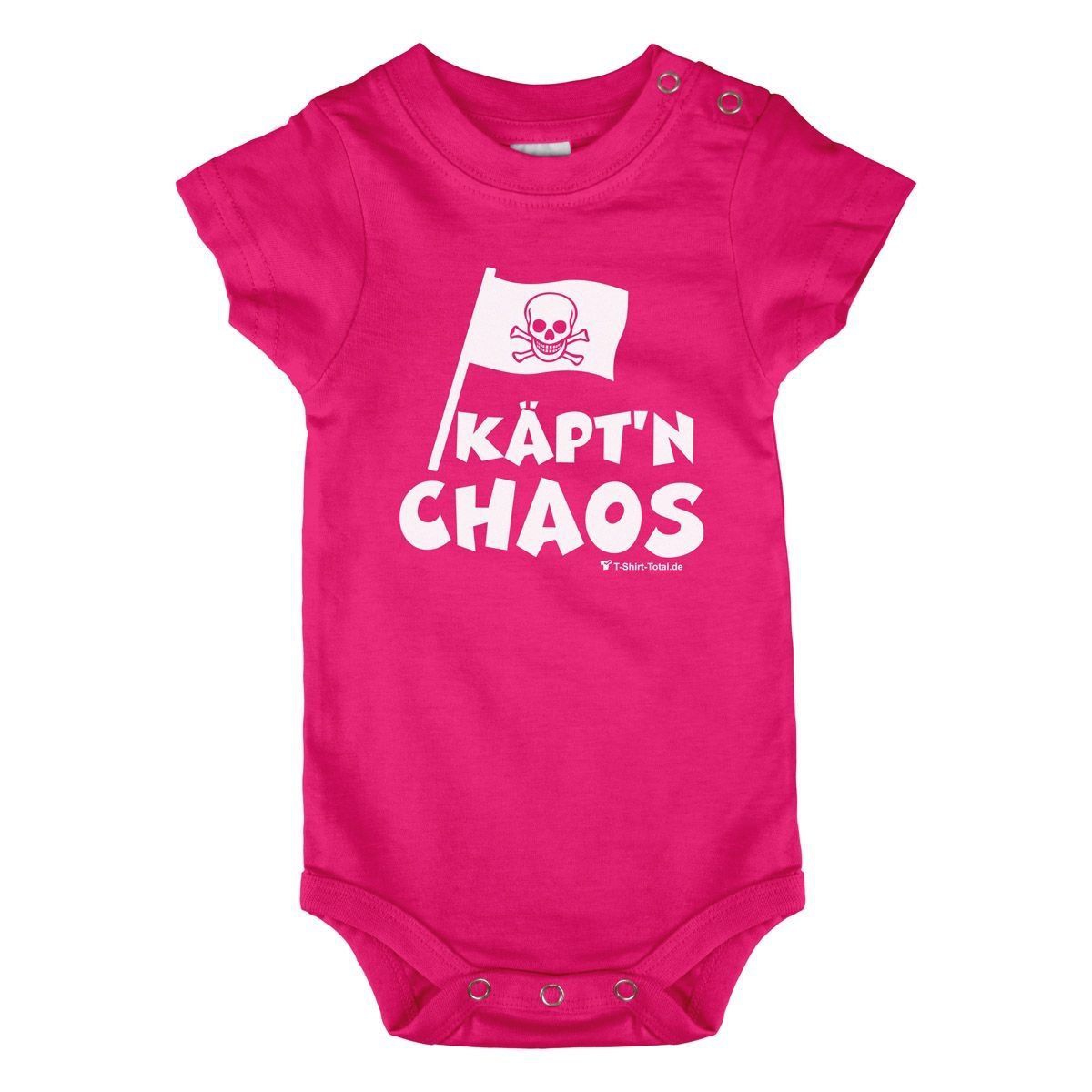 Käptn Chaos Baby Body Kurzarm pink 68 / 74