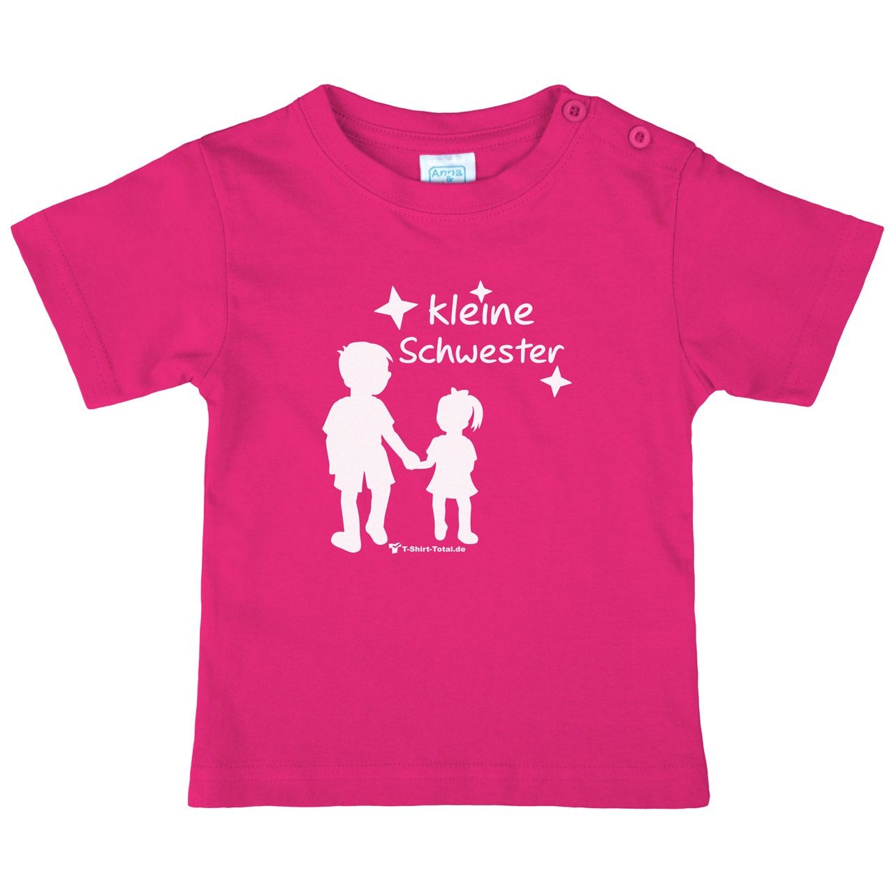 Kleine Schwester JM Kinder T-Shirt pink 68 / 74