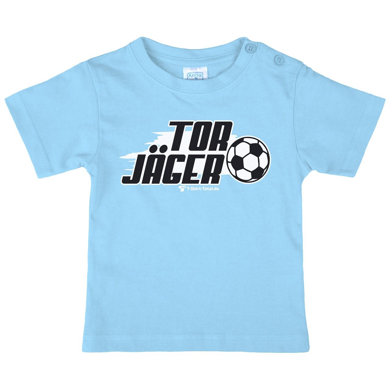 Torjäger Kinder T-Shirt hellblau 110 / 116