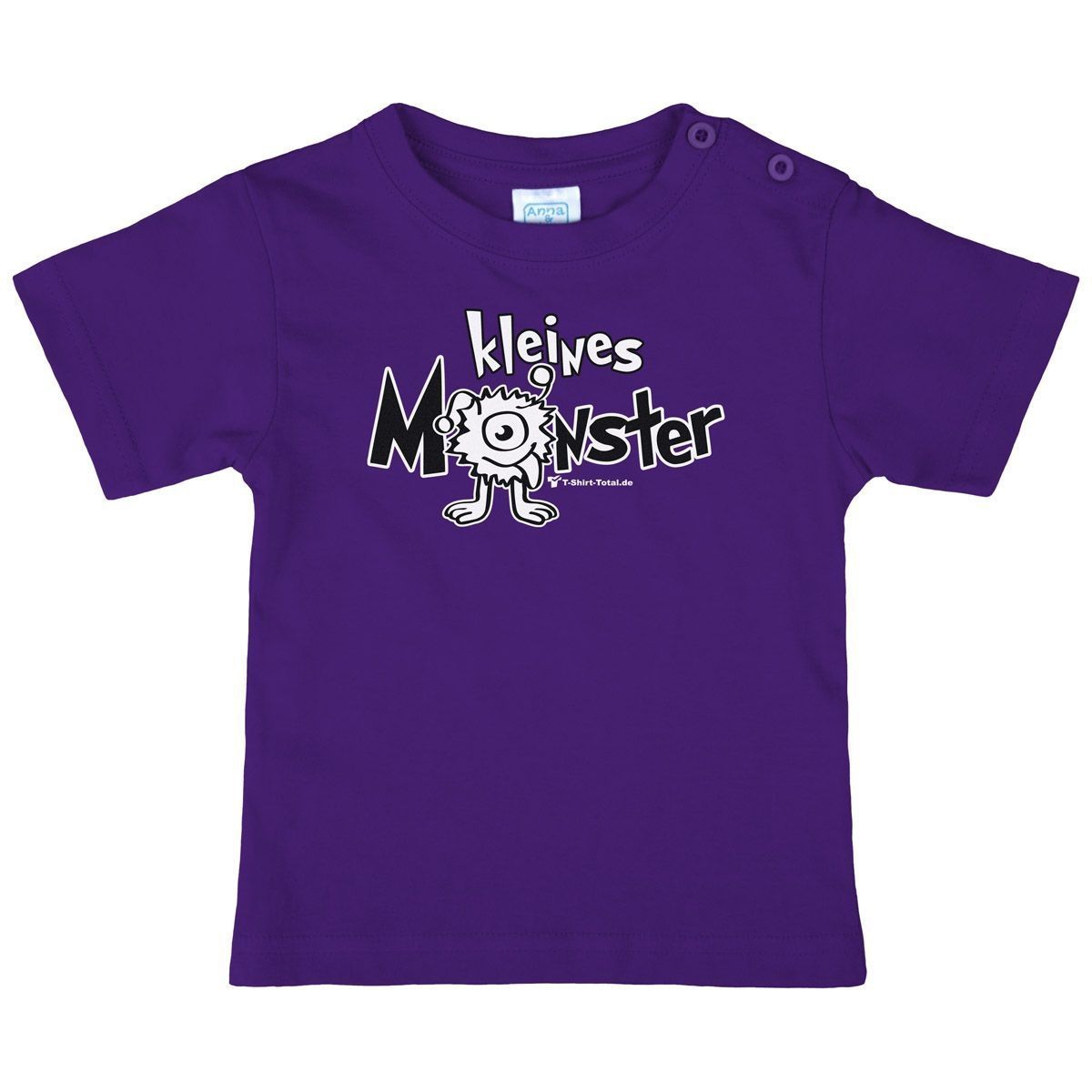 Kleines Monster Kinder T-Shirt lila 110 / 116