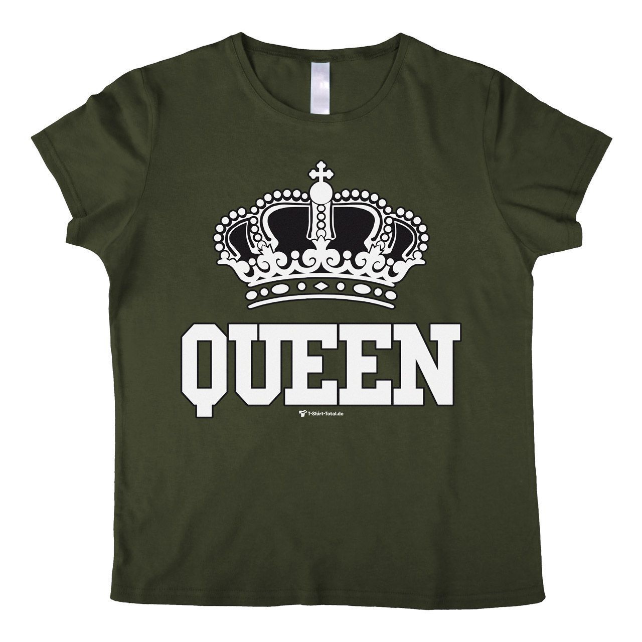 Queen Woman T-Shirt khaki Medium