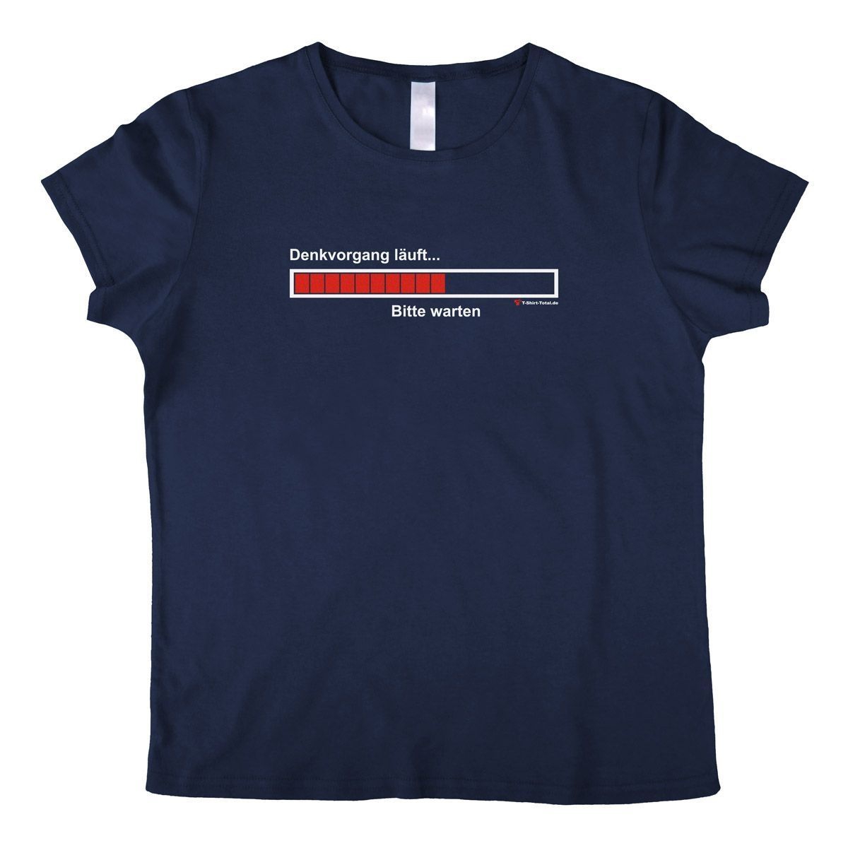 Denkvorgang Woman T-Shirt navy Extra Large