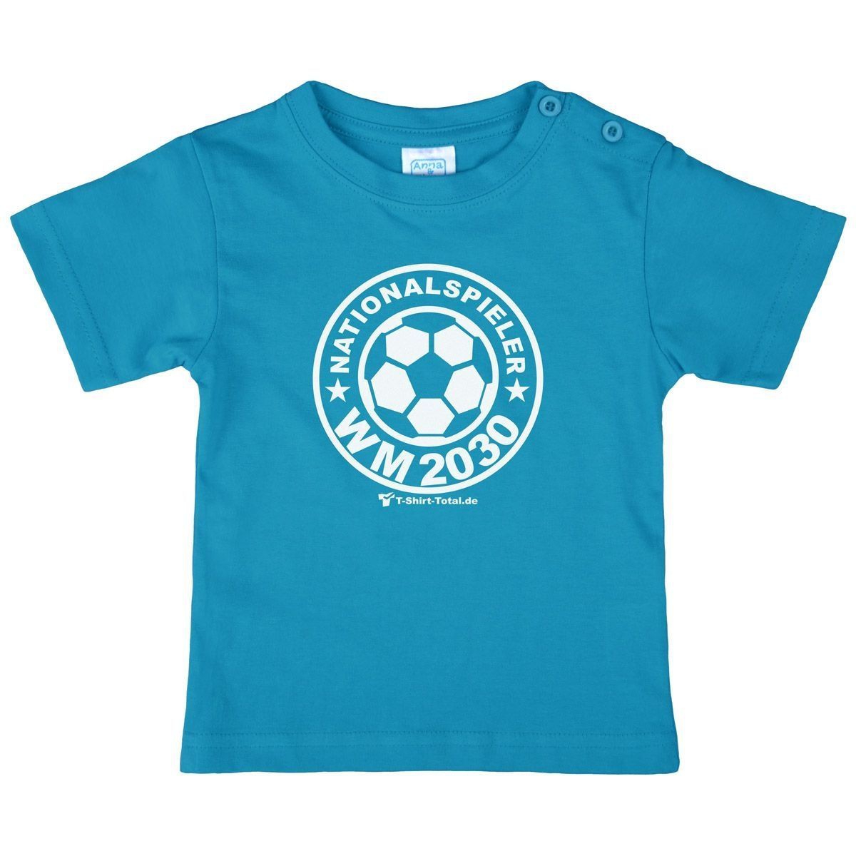 Nationalspieler 2042 Kinder T-Shirt türkis 104