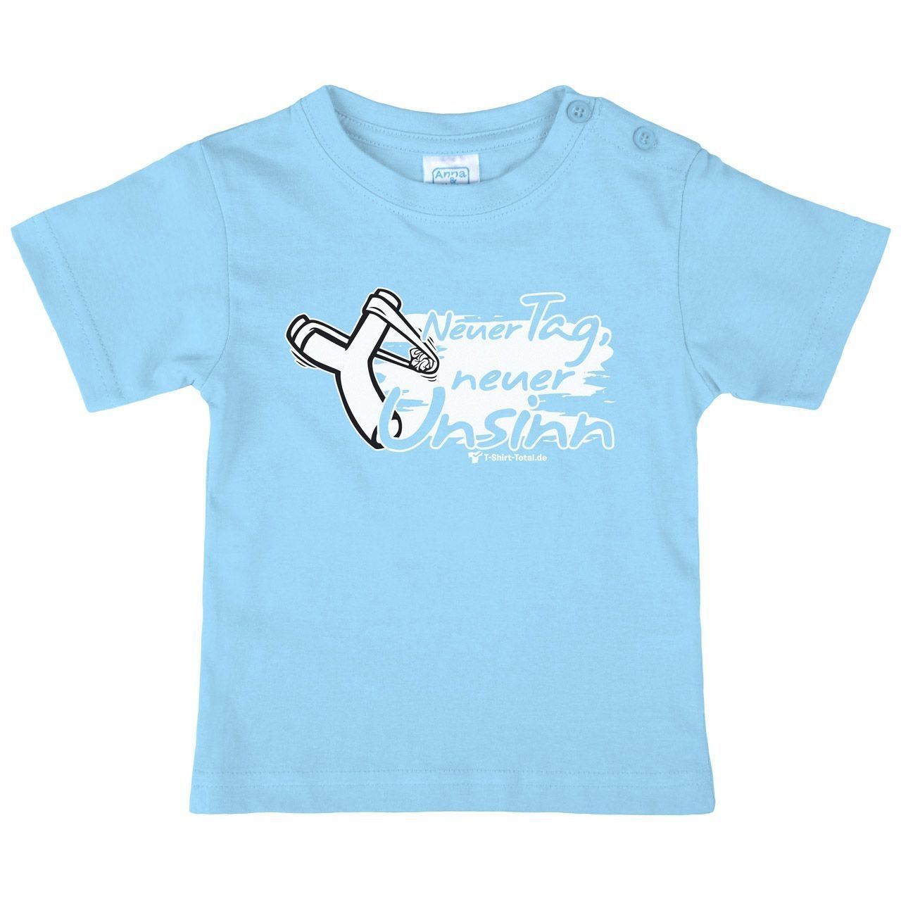 Neuer Unsinn Kinder T-Shirt hellblau 104