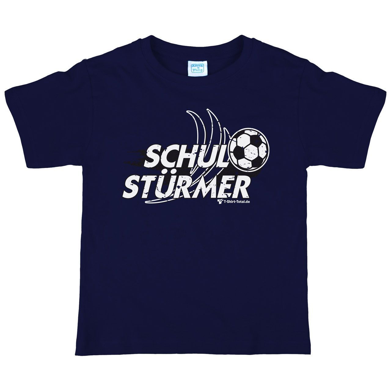 Schulstürmer Kinder T-Shirt navy 110 / 116