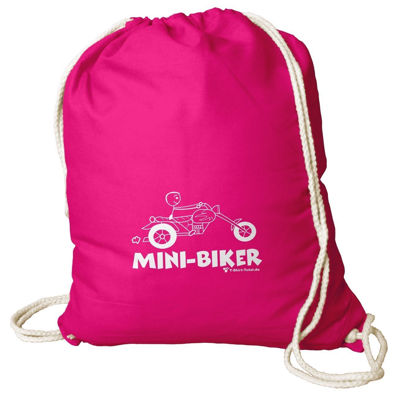 Mini Biker Rucksack Beutel pink