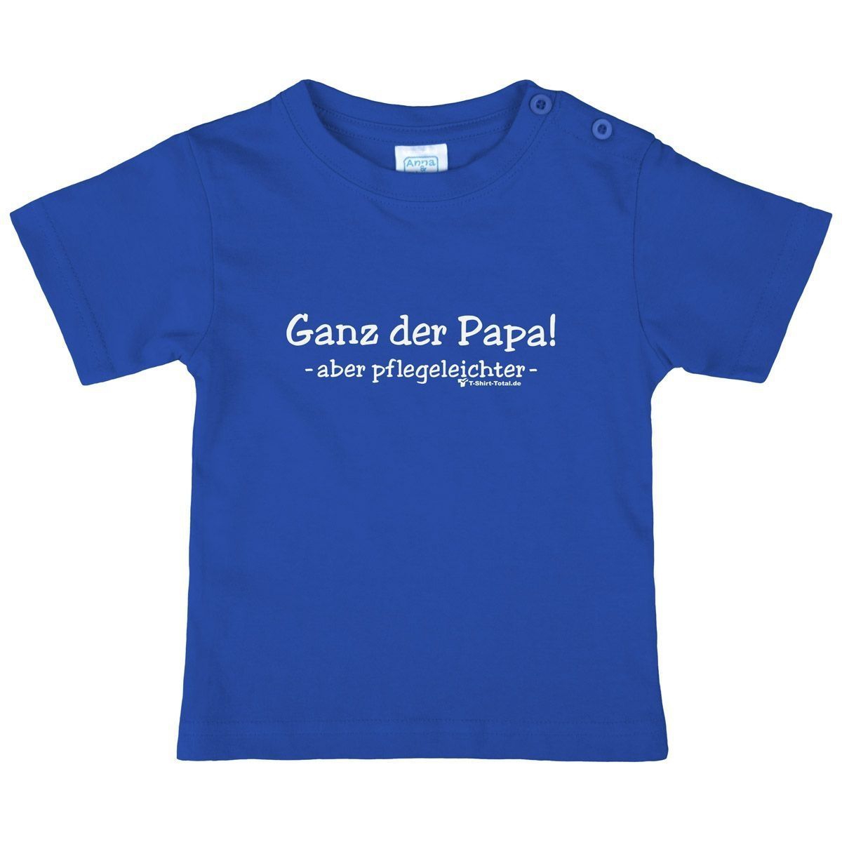 Ganz der Papa Kinder T-Shirt royal 56 / 62