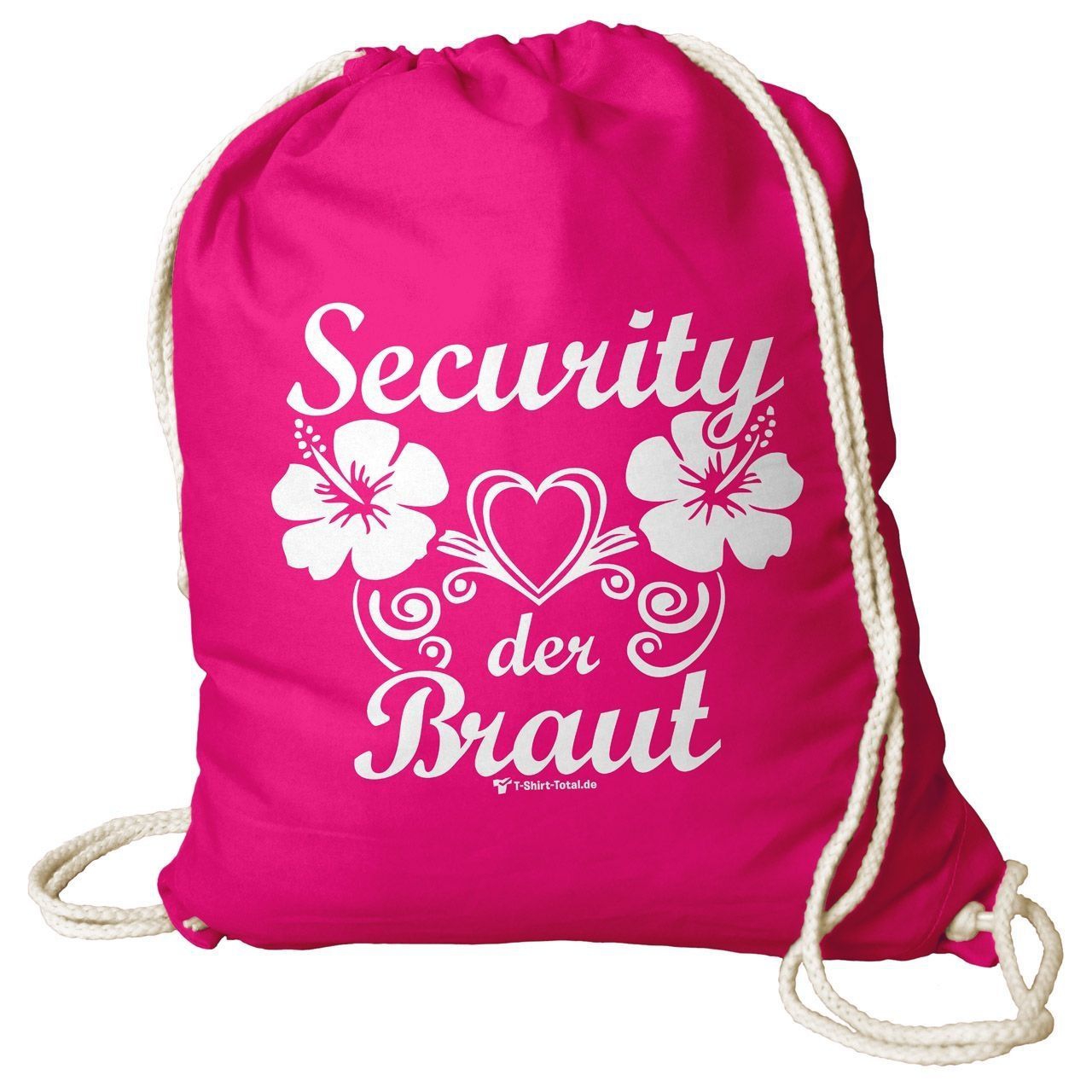 Security der Braut Rucksack Beutel pink