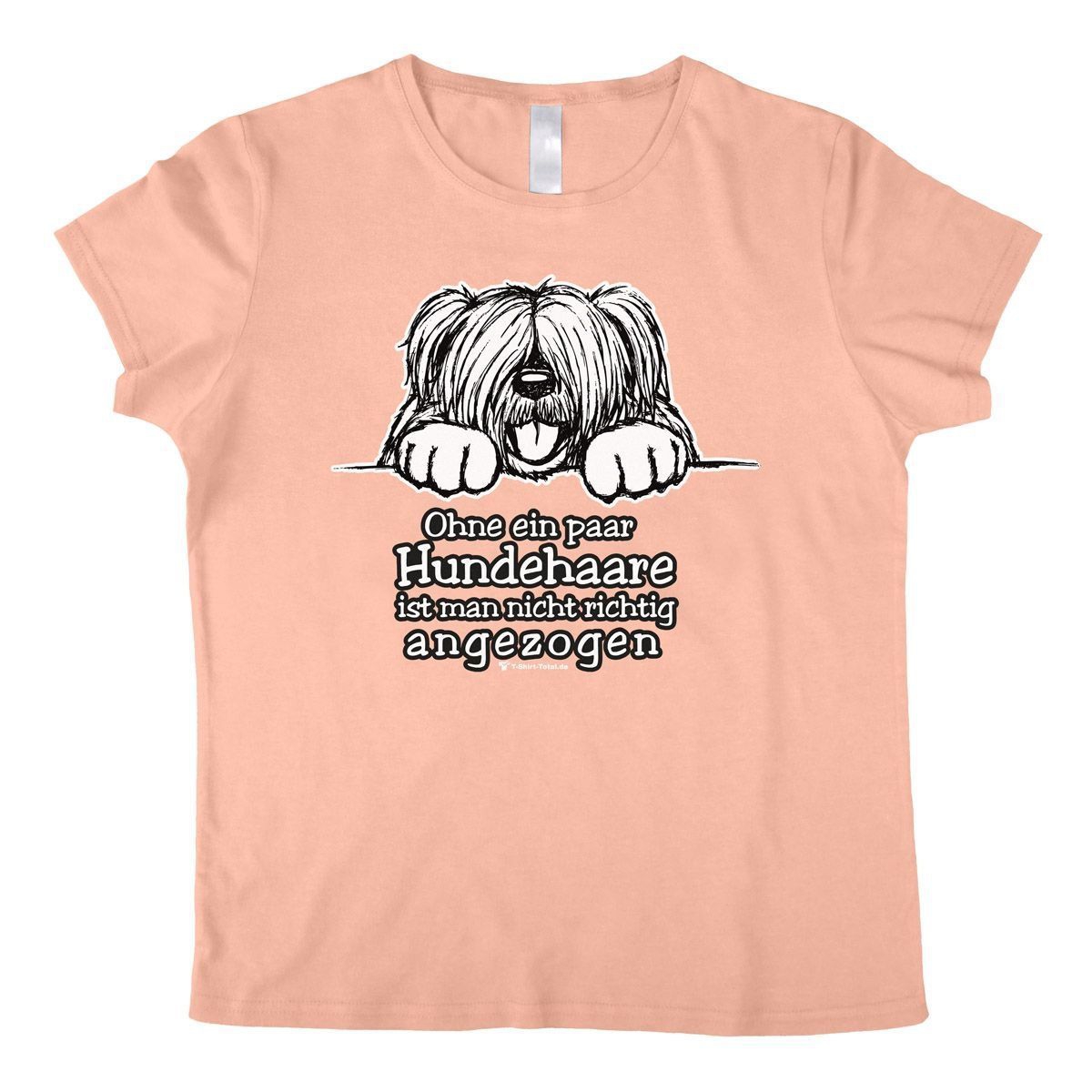 Hundehaare Woman T-Shirt rosa Small