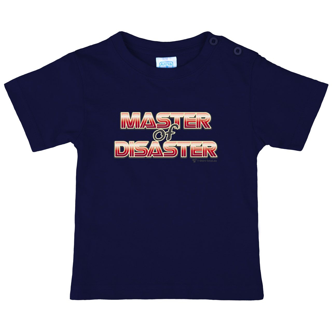Master of Disaster Kinder T-Shirt navy 104