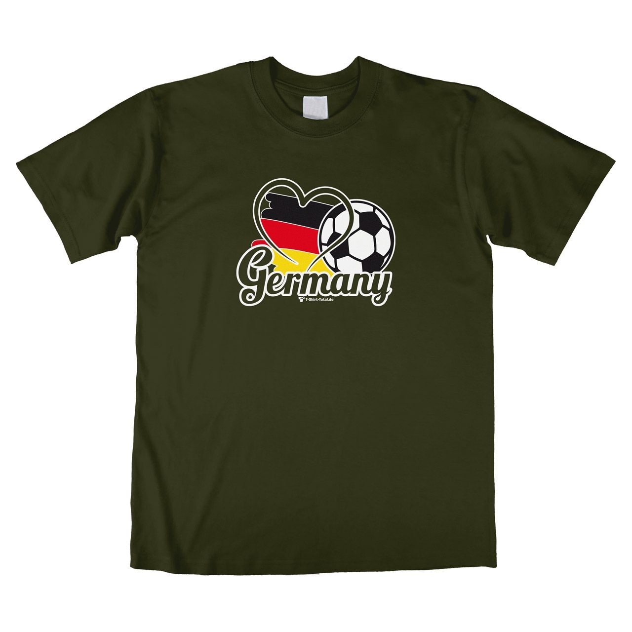 Fußball Germany Unisex T-Shirt khaki Extra Small