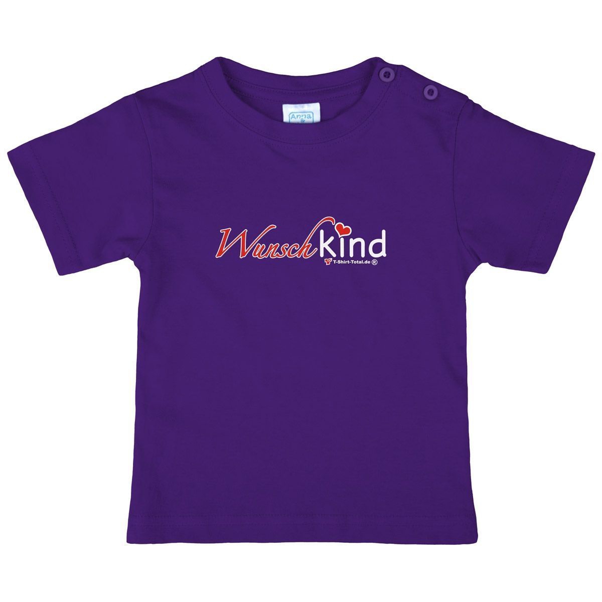 Wunschkind Kinder T-Shirt lila 56 / 62