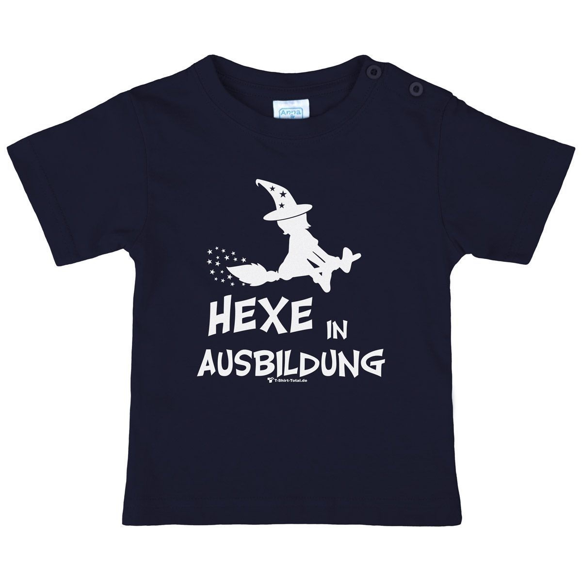 Hexe in Ausbildung Kinder T-Shirt navy 110 / 116