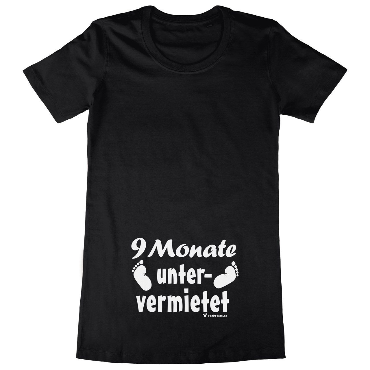 9 Monate untervermietet Woman Long Shirt schwarz Extra Large