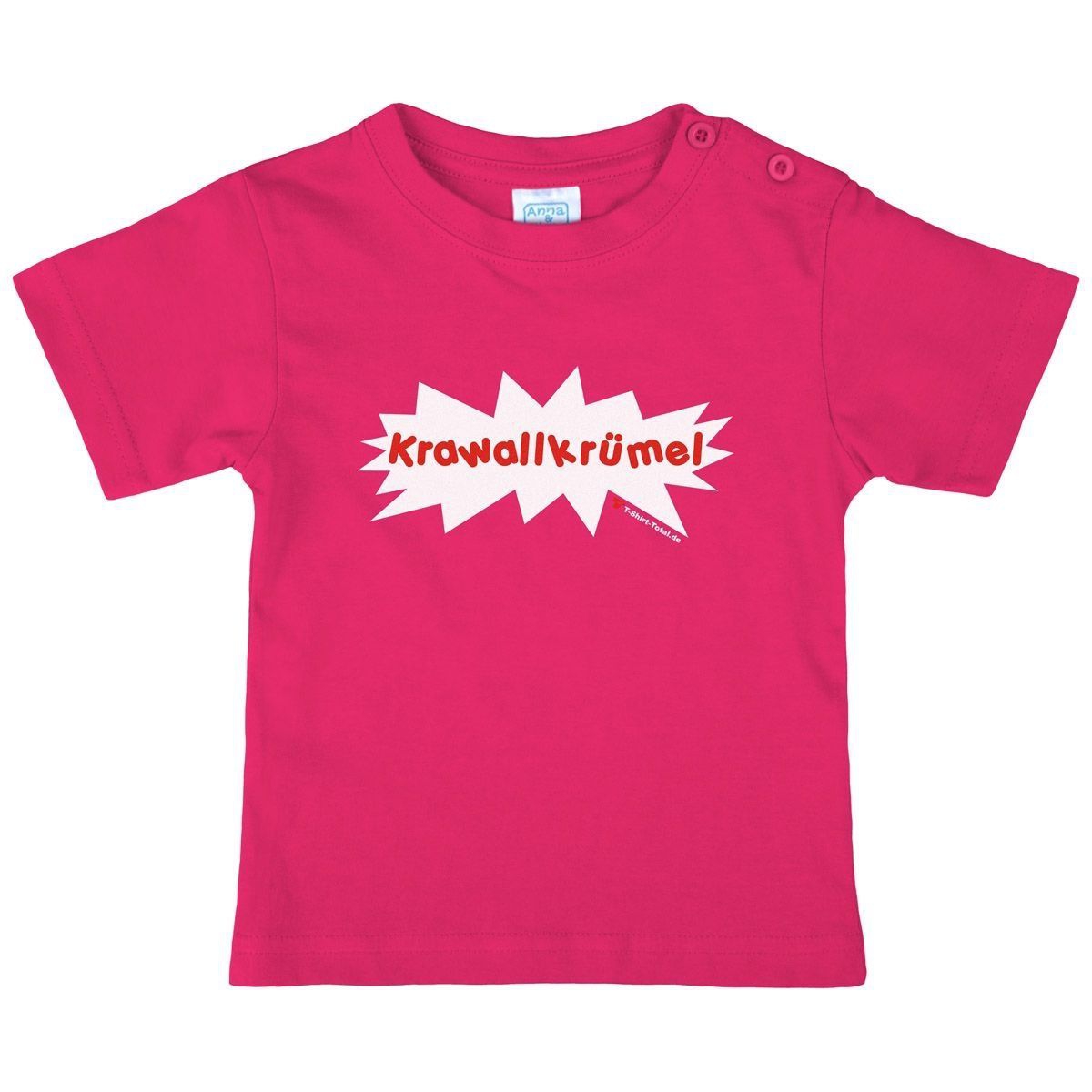 Krawallkrümel Kinder T-Shirt pink 134 / 140