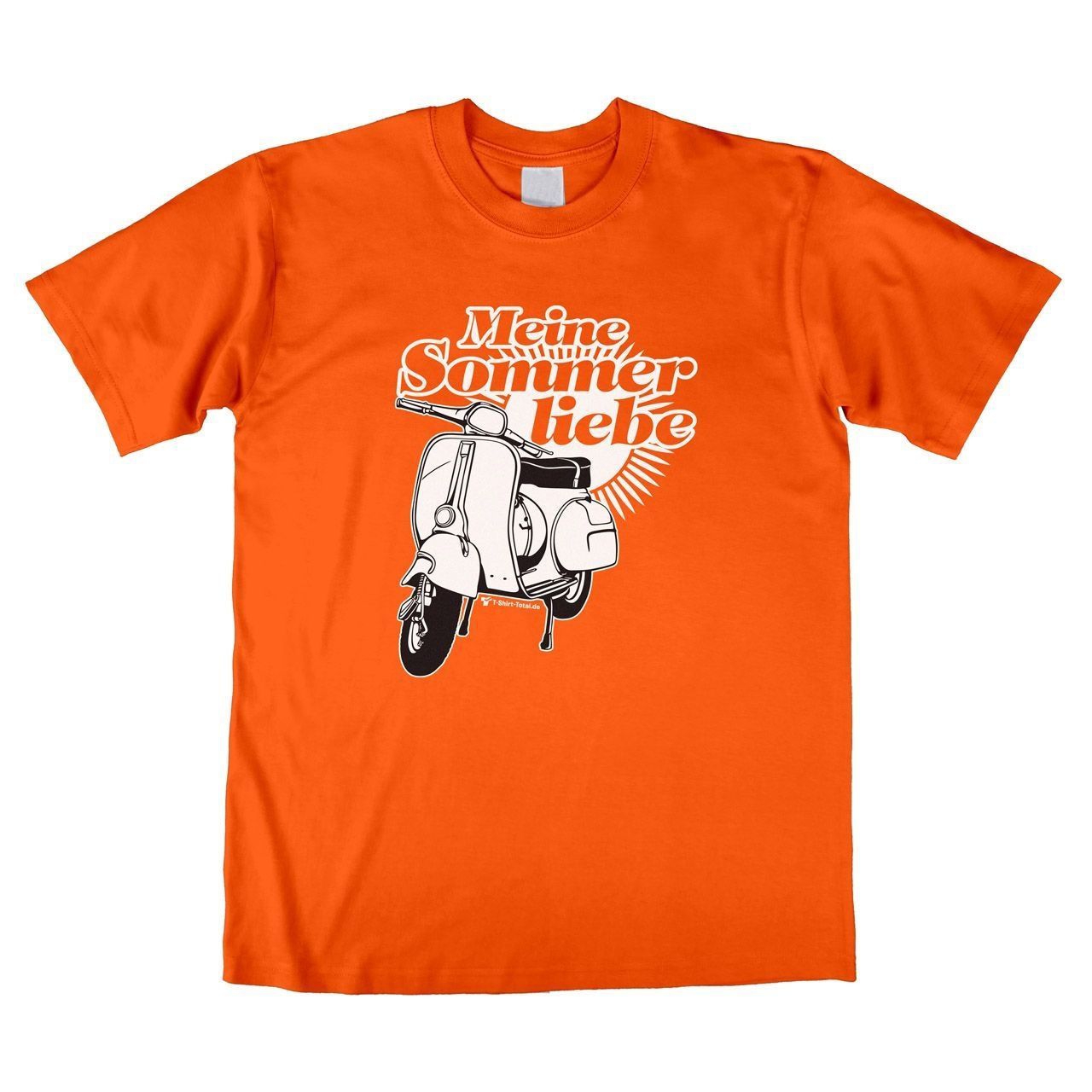 Meine Sommerliebe Unisex T-Shirt orange Large