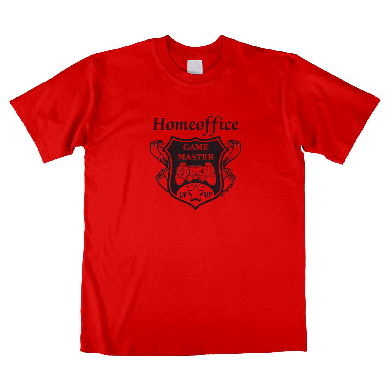 Homeoffice Unisex T-Shirt rot Large