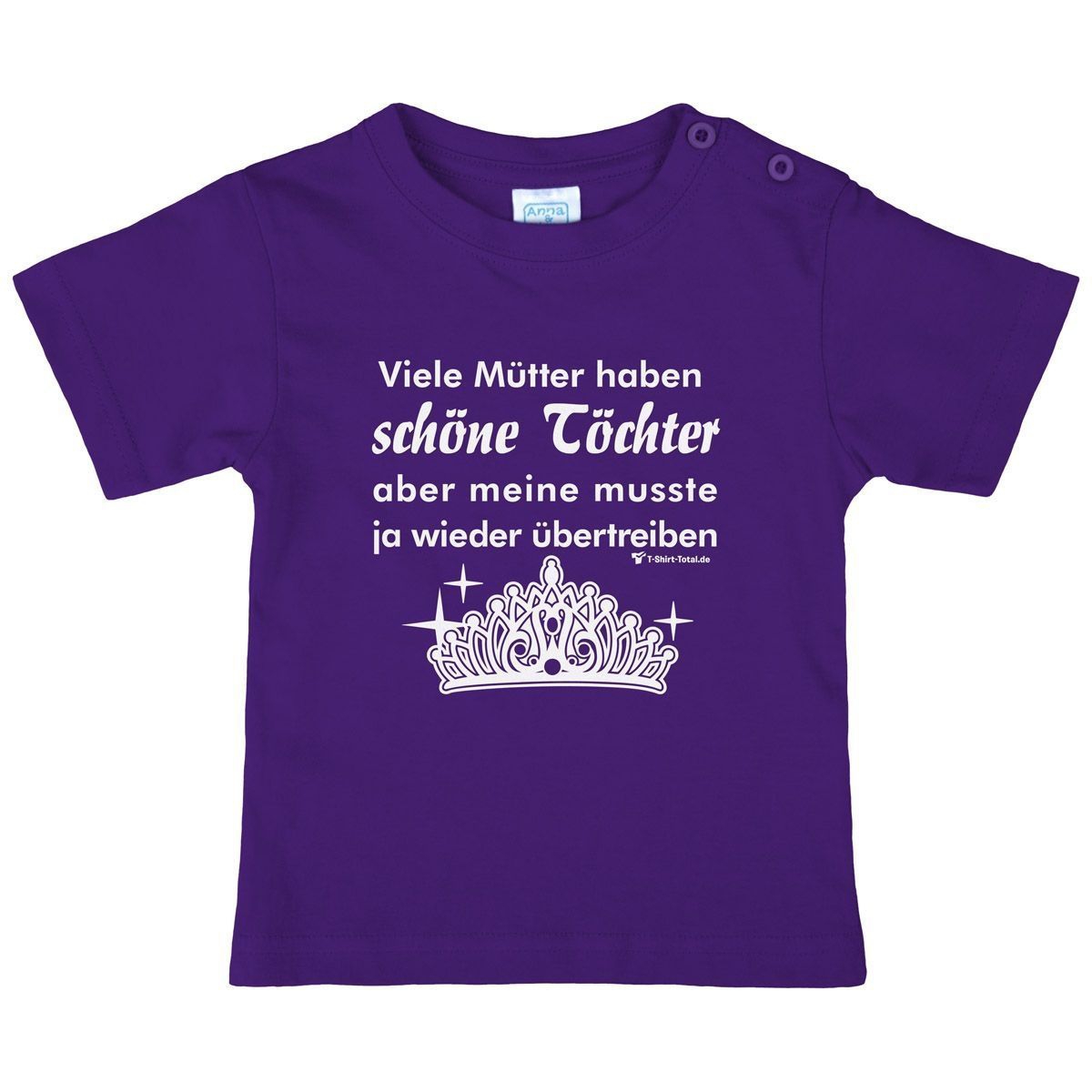 Schöne Töchter Kinder T-Shirt lila 56 / 62
