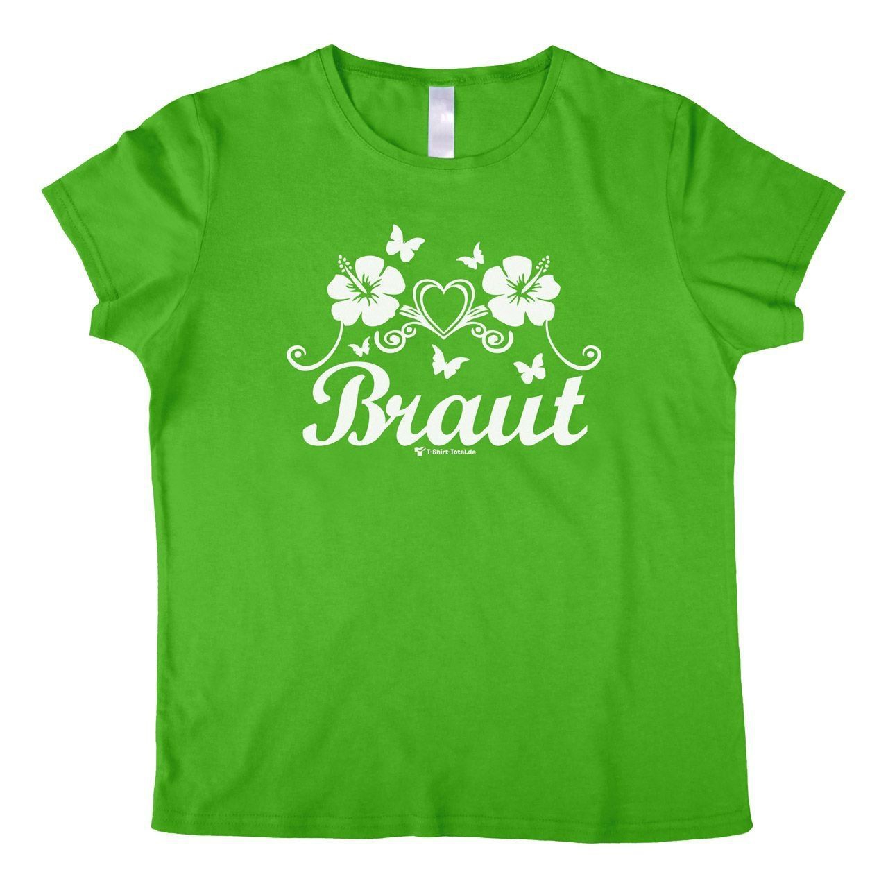 Die Braut Woman T-Shirt grün Extra Large