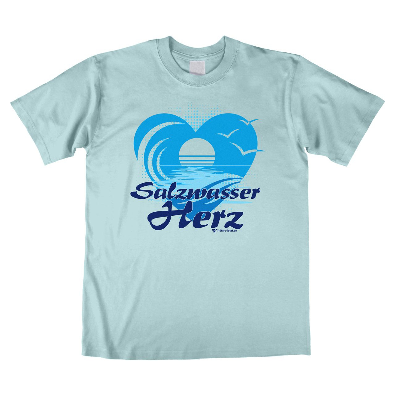 Salzwasserherz Unisex T-Shirt mint Extra Small