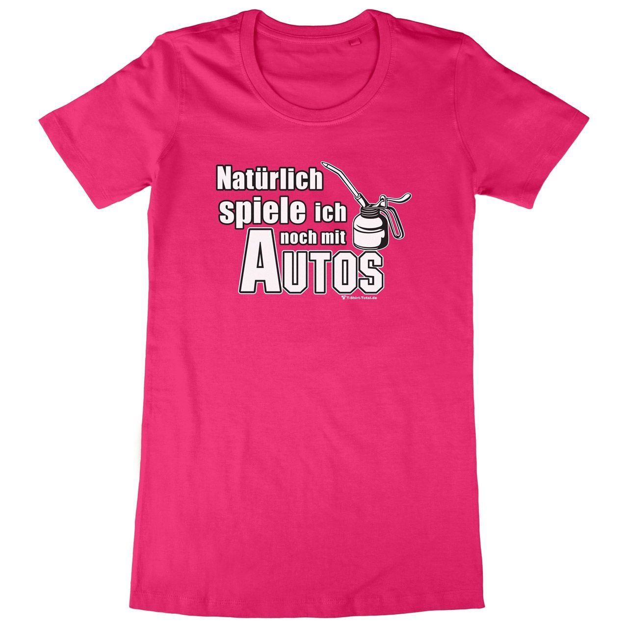 Spiele mit Autos Woman Long Shirt pink Medium