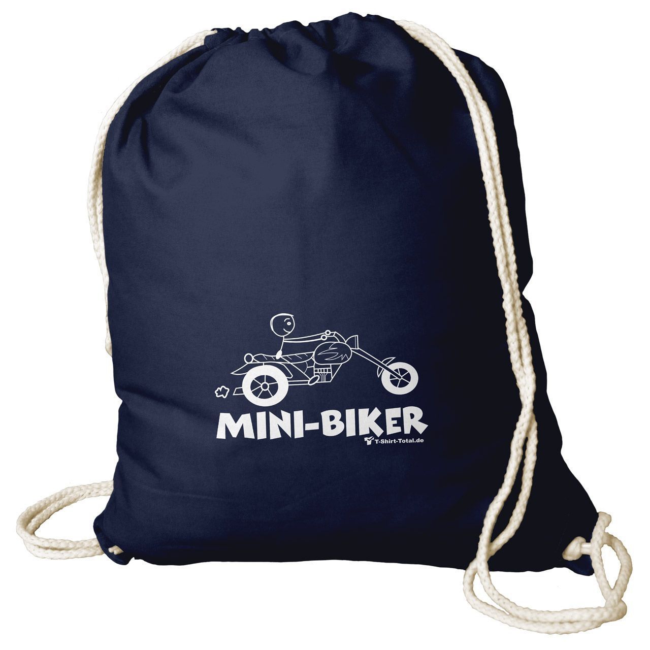 Mini Biker Rucksack Beutel navy