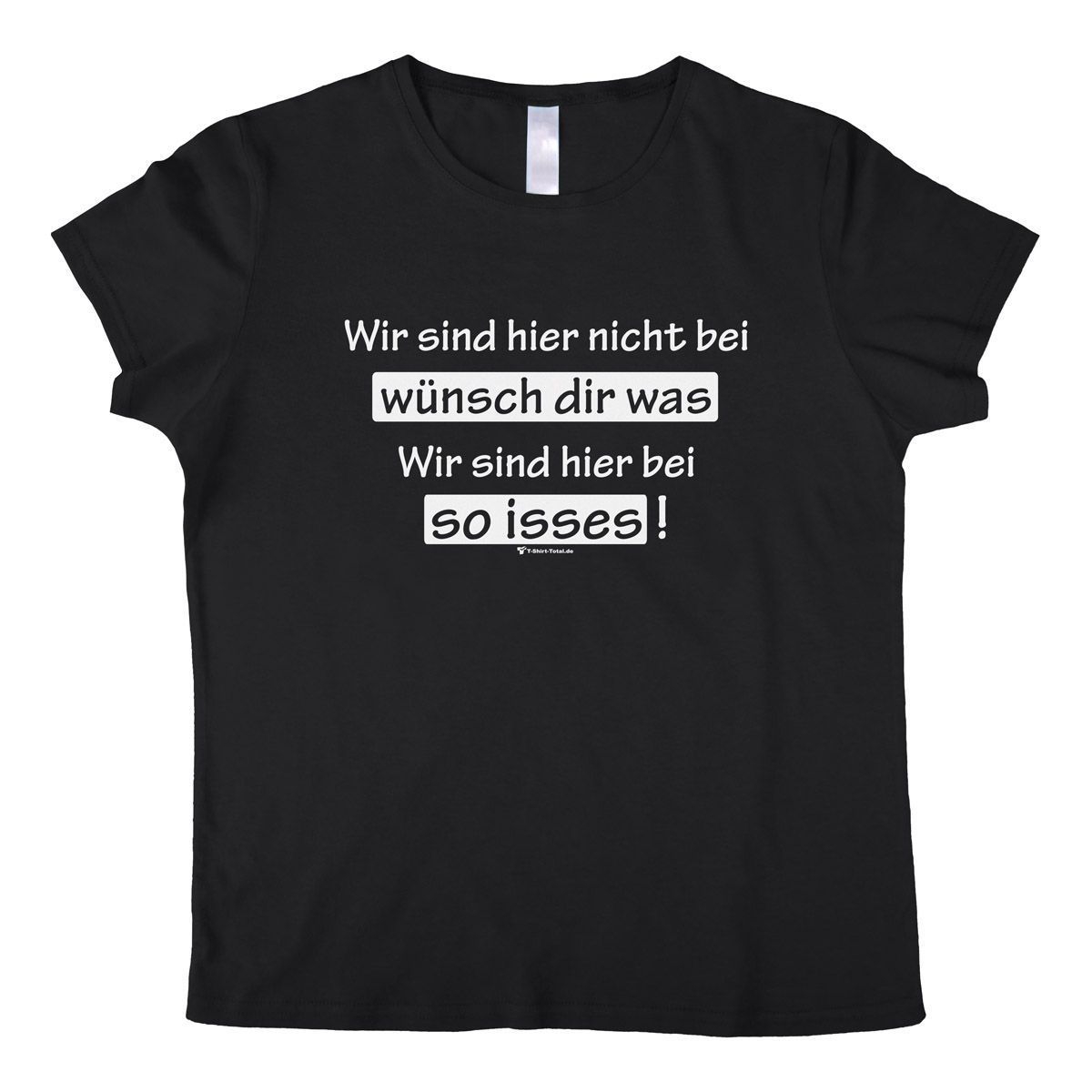 So isses Woman T-Shirt schwarz Extra Large