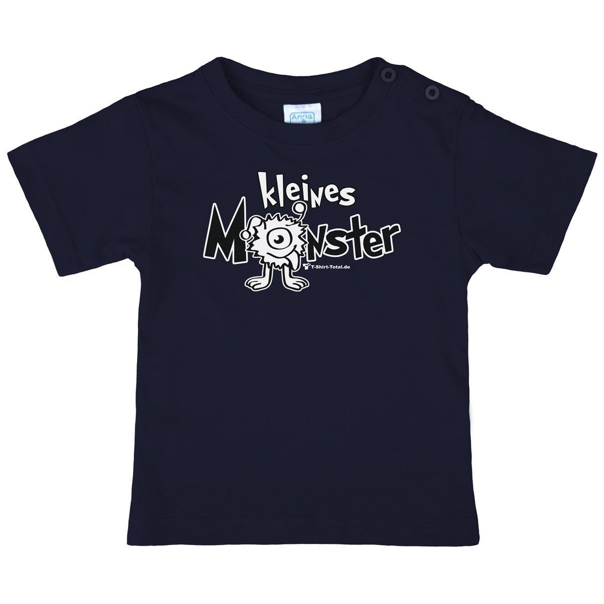Kleines Monster Kinder T-Shirt navy 110 / 116